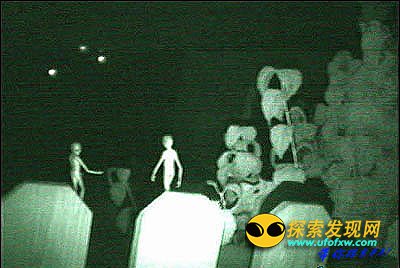 在一个核基地附近的近距离遭遇外星人事件
