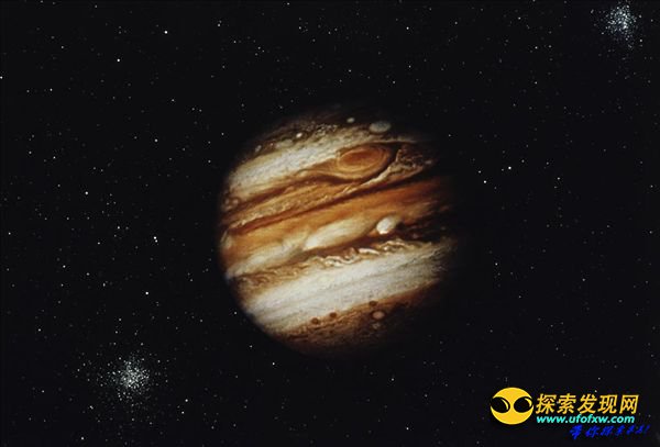 银河最美星球:被飓风覆盖的木星