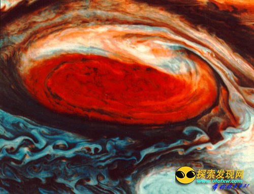 银河最美星球:被飓风覆盖的木星