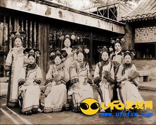 1992年故宫显现宫女灵异事件照片