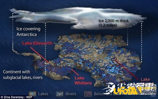 南极洲发现外星人基地:藏匿在南极地下的UFO基地