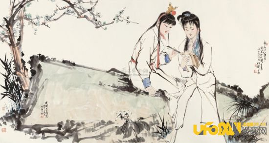 诗经中的爱情诗之爱的招贴画