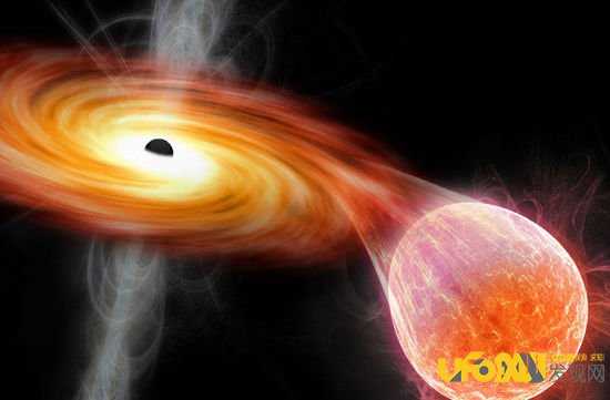 黑洞里面是什么 :超大质量黑洞可以吞噬恒星