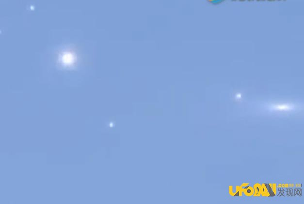 夏威夷上空现成群ufo:UFO群造访地球?