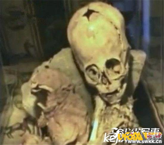 世界惊人秘密:埃及金字塔发现外星人木乃伊