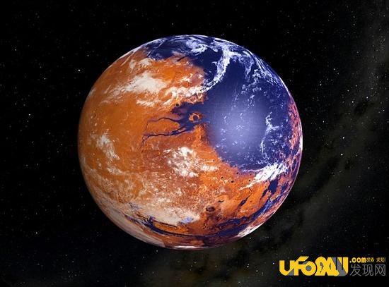 科学研究发现:火星曾经存在海洋和大气