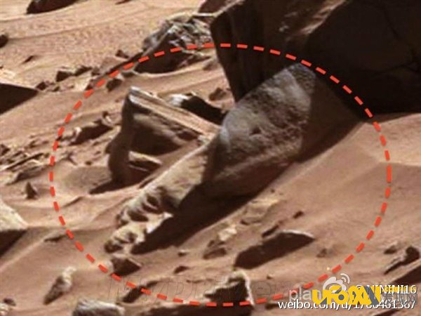 震惊世界,美国NASA公布火星或存在外星人