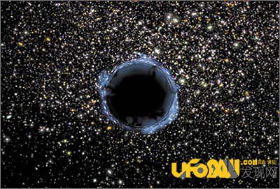 宇宙中最大的黑洞:黑洞周围确有引力旋涡
