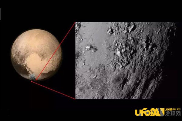 冥王星探测器传回最新数据:冥王星上面竟存在雪山