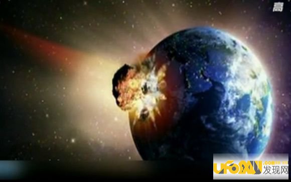 小行星与地球相撞模拟资料图