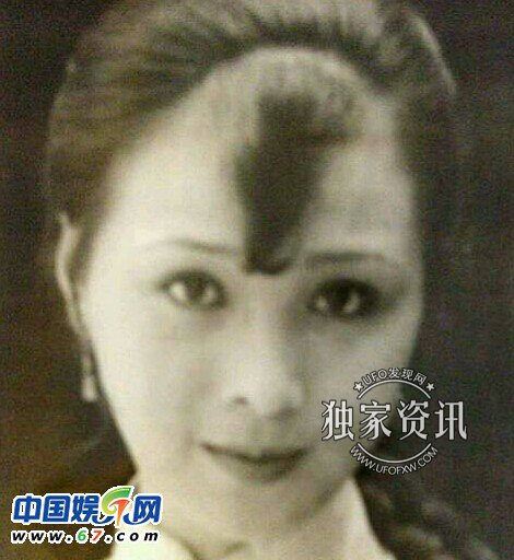 刘亦菲的姥姥年轻时的照片