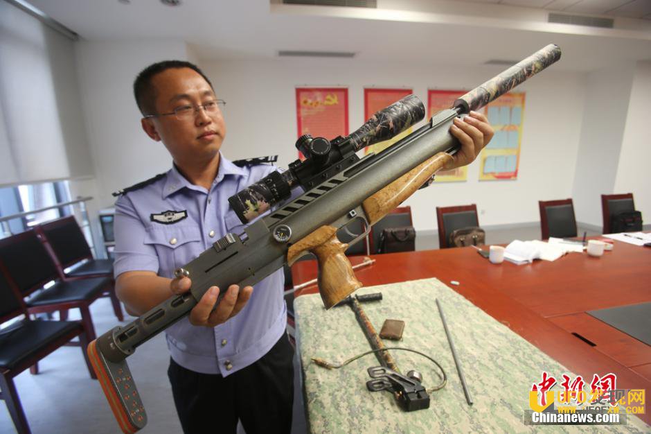 警方找回作案枪弹
