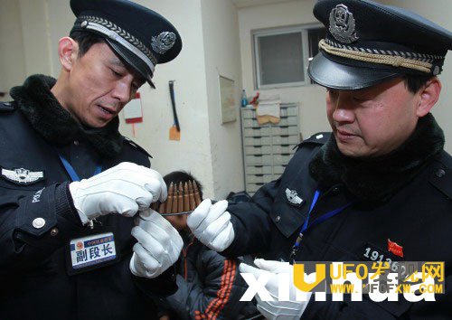 警方找回作案枪弹