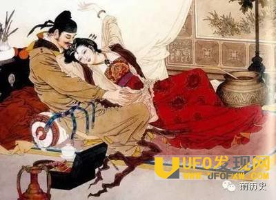 杨贵妃给安绿山喂奶资料图
