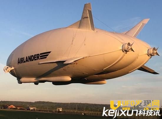 大屁股飞行器再次上天 比空客A380 还大!