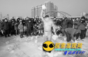 太抗冻了!东亚特派延吉记者 王振东 摄